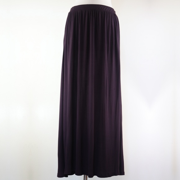 H&M Lavender Purple A-line Maxi L Skirt - Picture 1 of 6
